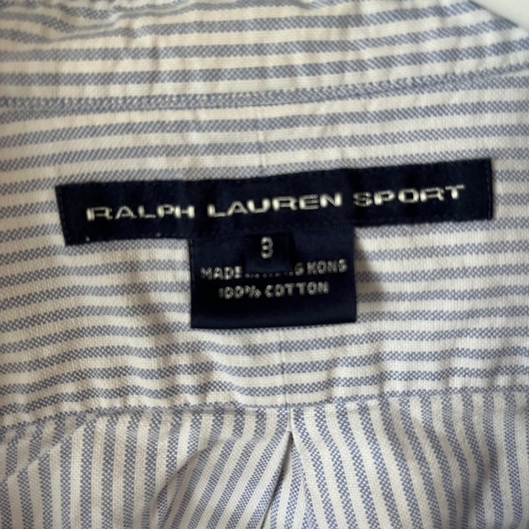 Ralph Lauren Sport Striped button up - Picture 2 of 6